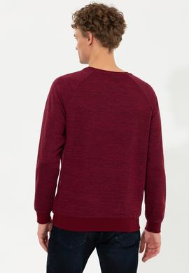 Erkek Vişne Sweatshirt - 50256356026