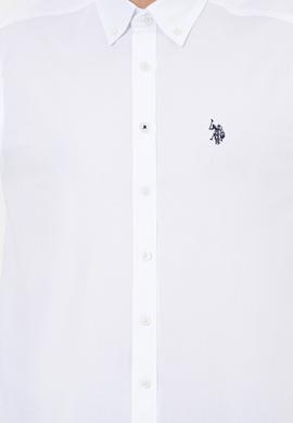 Erkek Beyaz Uzun Kollu Basic Gömlek - 50256697014