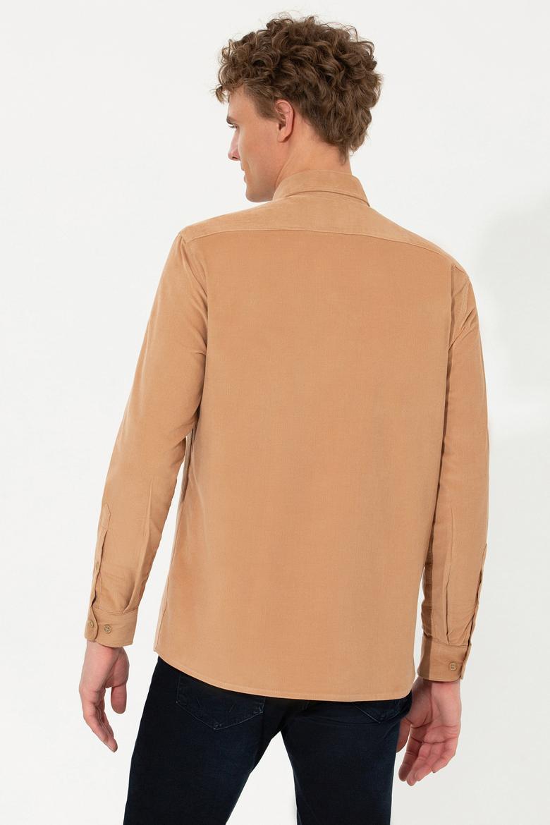Erkek Camel Uzun Kollu Gömlek - 50256972001