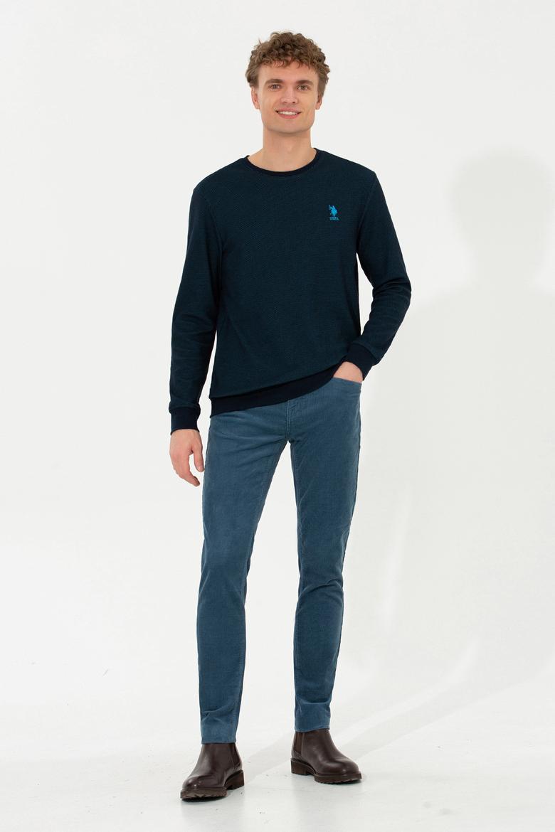 Erkek Lacivert Sweatshirt - 50253110010