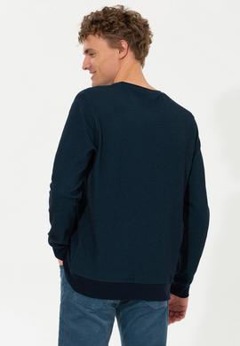 Erkek Lacivert Sweatshirt - 50253110010