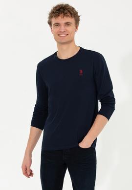 Erkek Lacivert Basic Sweatshirt - 50253131008