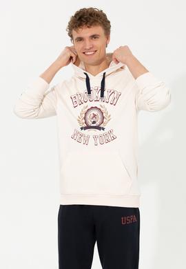 Erkek Ekru Sweatshirt - 50253013017