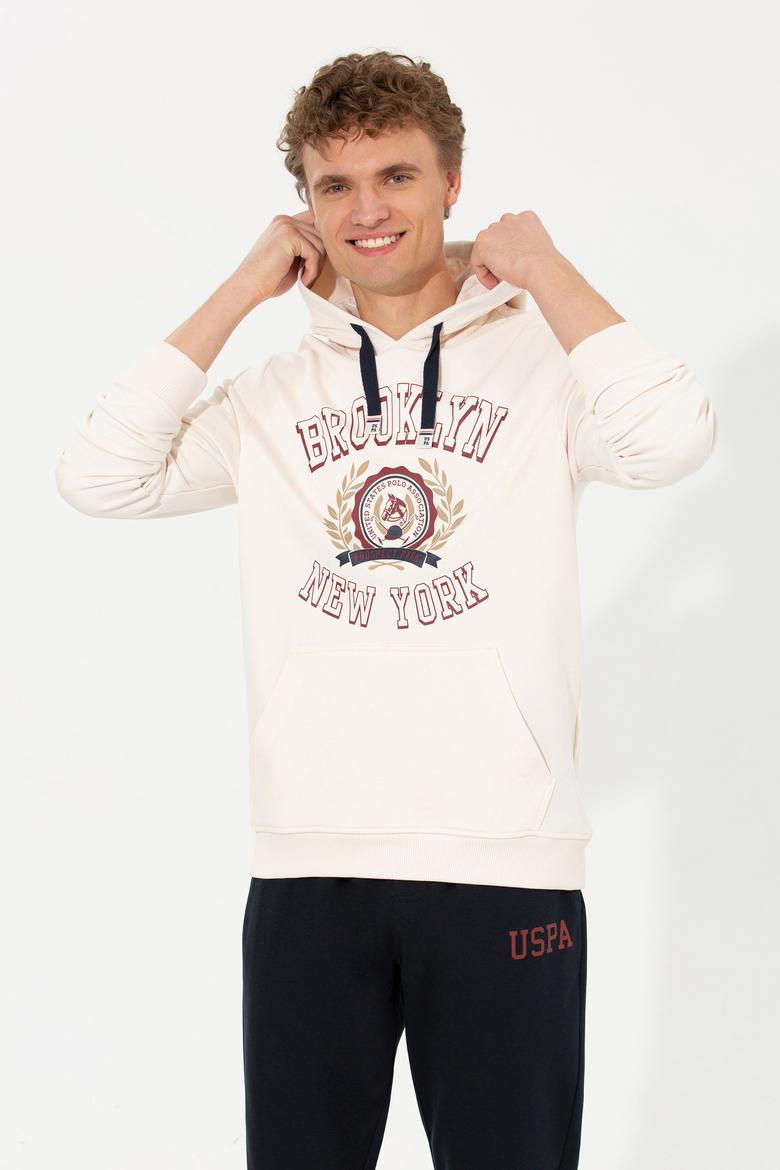 Erkek Ekru Sweatshirt - 50253013017