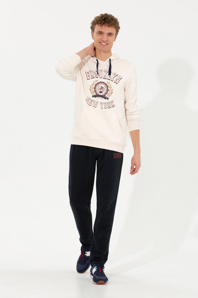 Erkek Ekru Sweatshirt - 50253013017