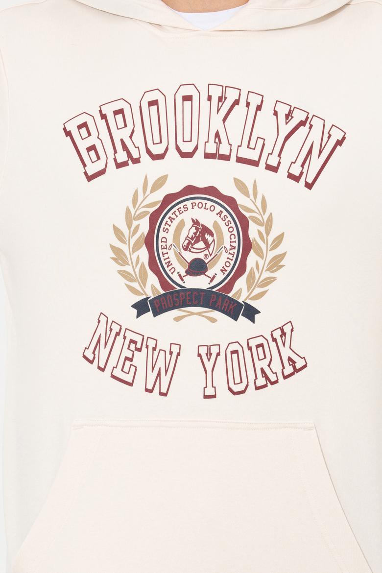 Erkek Ekru Sweatshirt - 50253013017