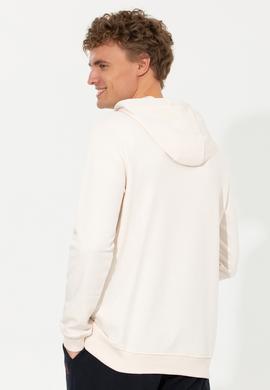 Erkek Ekru Sweatshirt - 50253013017