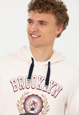 Erkek Ekru Sweatshirt - 50253013017