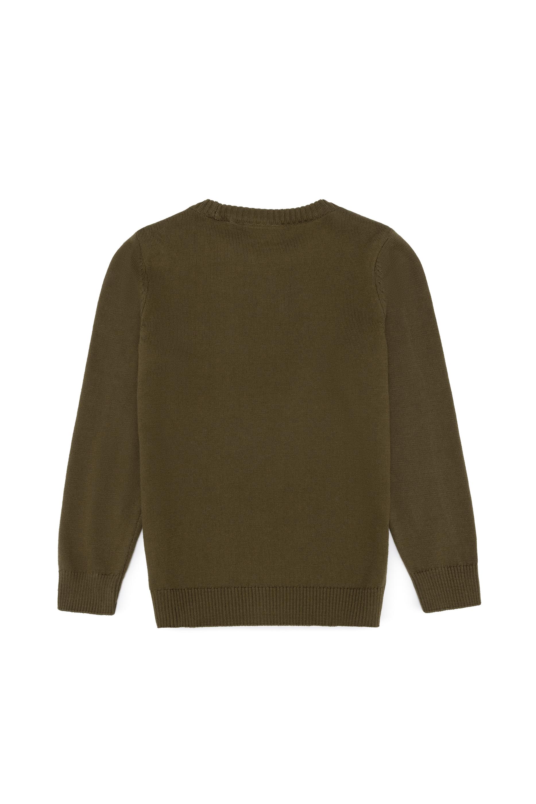 Erkek Çocuk Coconut Bisiklet Yaka Triko Kazak