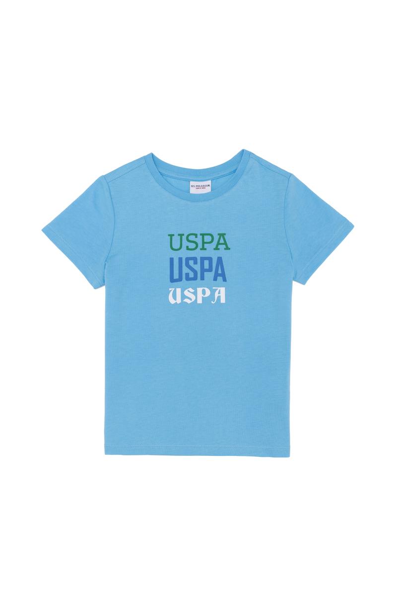 Çocuk Turkuaz Bisiklet Yaka Tişört