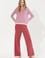 Kadın Pembe Triko Pantolon