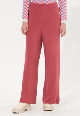 Kadın Pembe Triko Pantolon - 50259636020