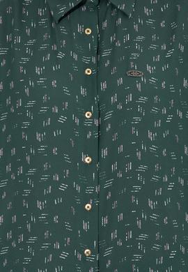 Kadın Yeşil Uzun Kollu Gömlek - 50254005011