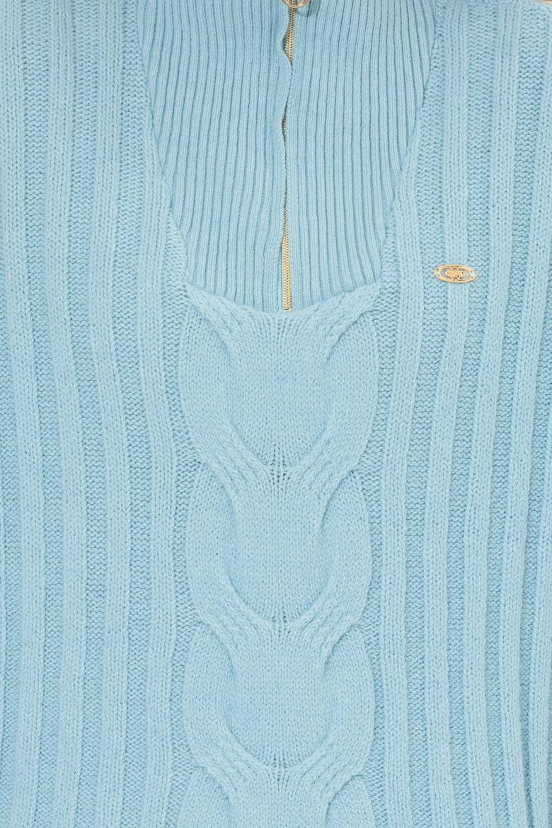 Kadın Mavi Kazak - 50253674014