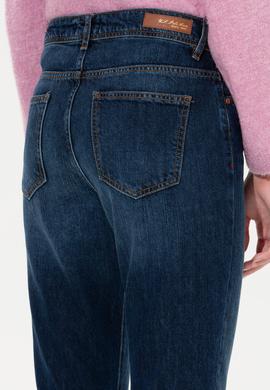 Kadın Mavi Jean Pantolon - 50256764004