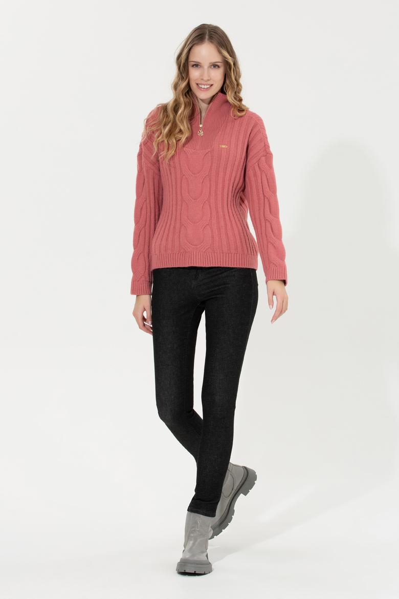 Kadın Gri Jean Pantolon