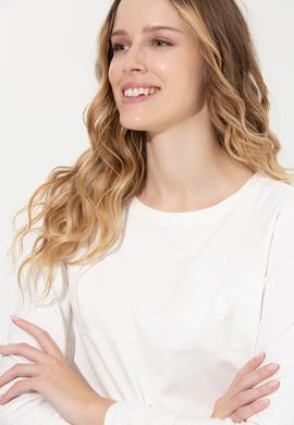 Kadın Ekru Sweatshirt - 50254492012