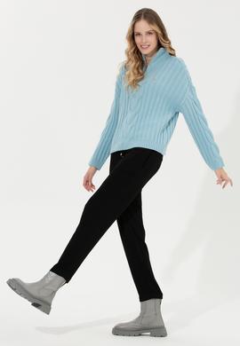 Kadın Siyah Pantolon - 50253967023