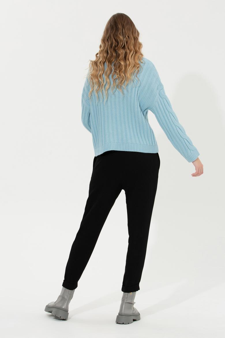 Kadın Siyah Pantolon - 50253967023