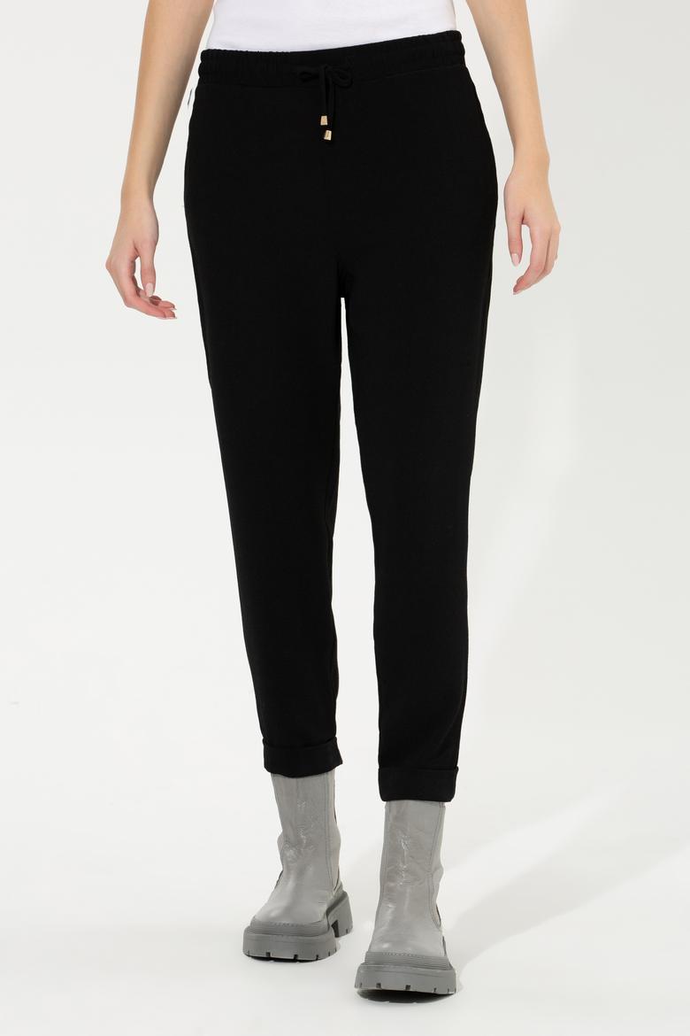 Kadın Siyah Pantolon - 50253967023