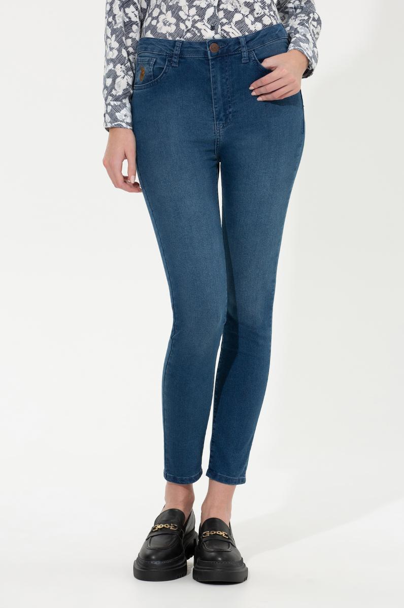 Kadın Açık Mavi Jean Pantolon