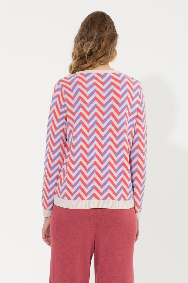 Kadın Krem Kazak - 50256645013