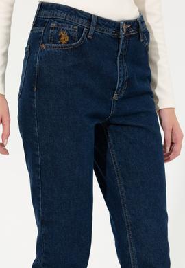 Kadın Mavi Jean Pantolon - 50254680004