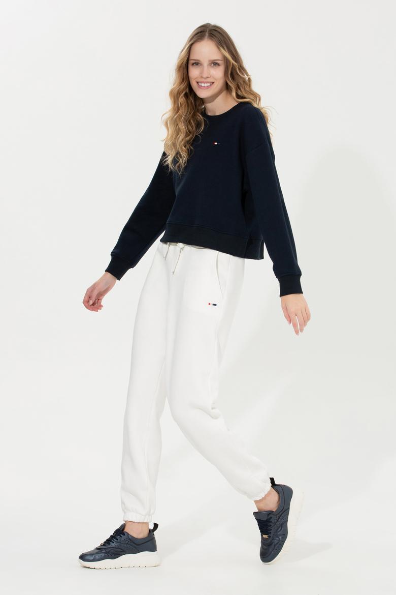 Kadın Ekru Eşofman Altı