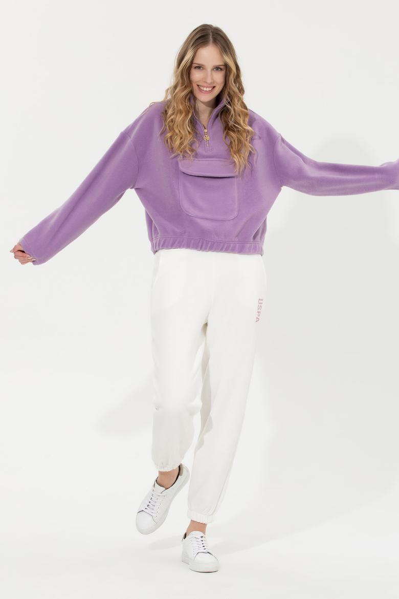 Kadın Ekru Eşofman Altı