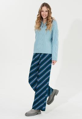 Kadın Kobalt Mavi Pantolon - 50253086011