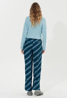 Kadın Kobalt Mavi Pantolon - 50253086011