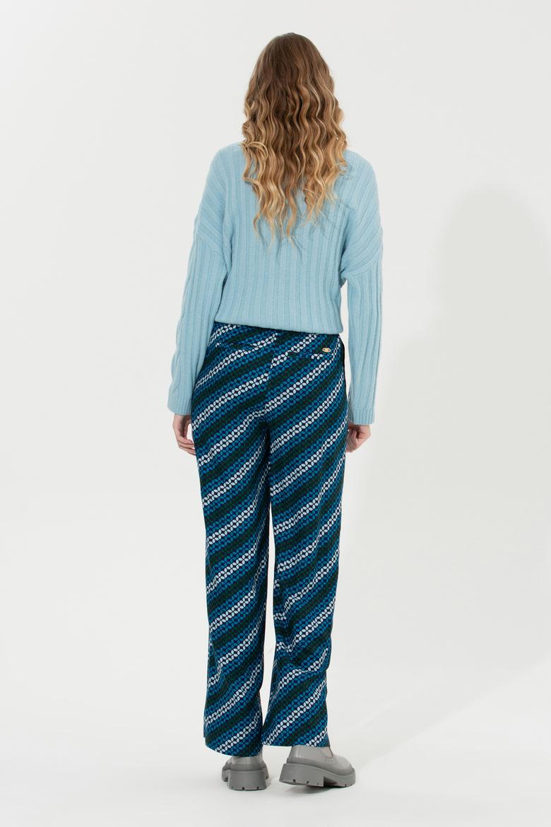 Kadın Kobalt Mavi Pantolon - 50253086011