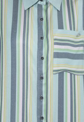 Kadın Lacivert Uzun Kollu Gömlek - 50255035004