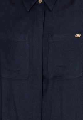 Kadın Lacivert Dokuma Elbise - 50256634003