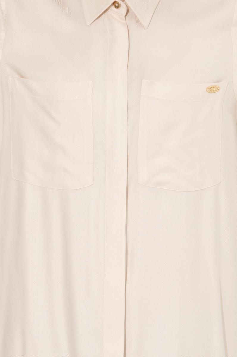 Kadın Krem Dokuma Elbise