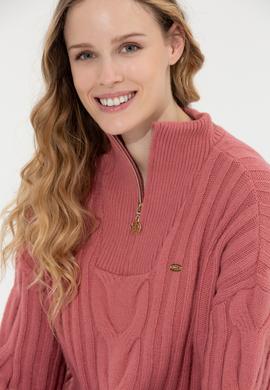 Kadın Pembe Kazak - 50253674022