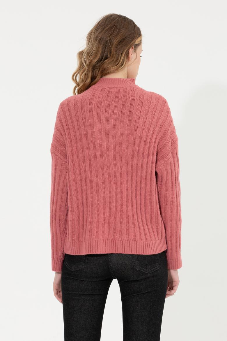 Kadın Pembe Kazak - 50253674022