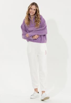 Kadın Lila Sweatshirt - 50254449013