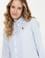 Kadın Açık Mavi Uzun Kollu Basic Gömlek