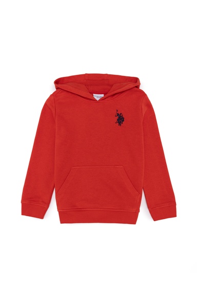 Erkek Çocuk Kırmızı Basic Sweatshirt