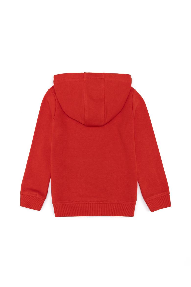 Erkek Çocuk Kırmızı Basic Sweatshirt - 50261725100