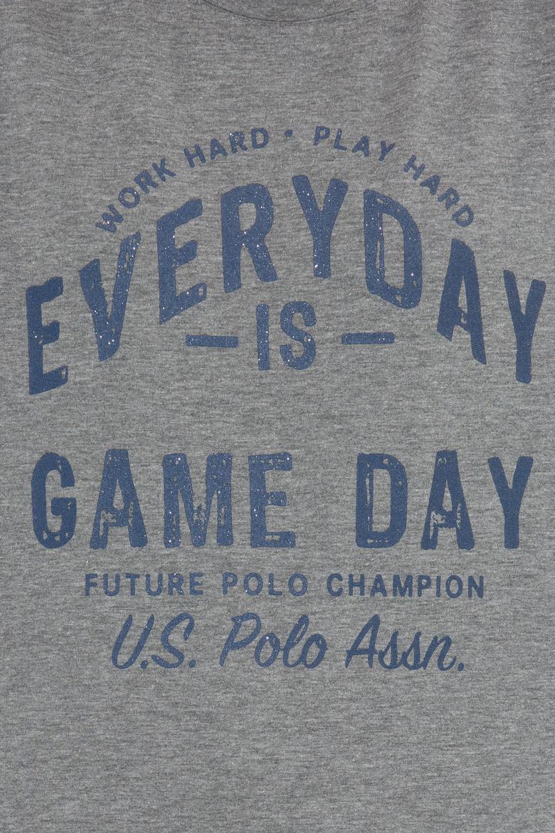 Kadın Gri Melanj Sweatshirt - 50256293005