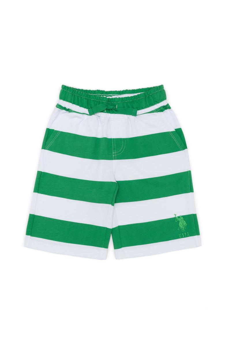 Çocuk Yeşil Örme Şort - 50265956045