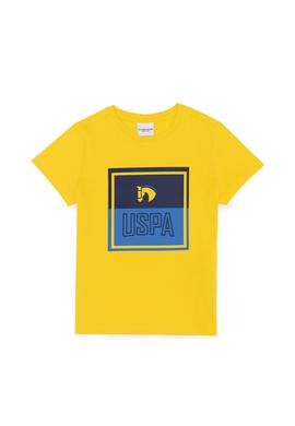 Çocuk Sarı Bisiklet Yaka Tişört - 50266019001