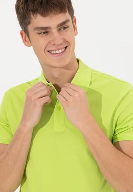 Erkek Fıstık Basic Polo Yaka Tişört - 50249149256