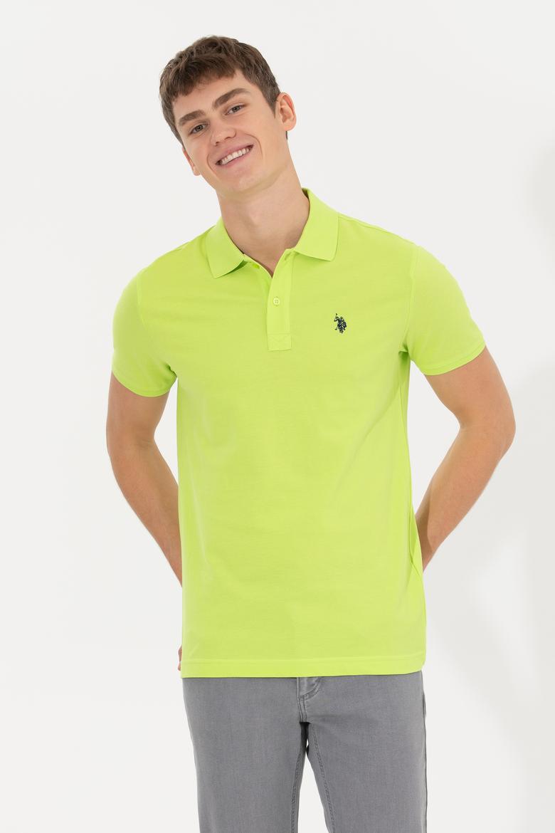 Erkek Fıstık Basic Polo Yaka Tişört - 50249149256