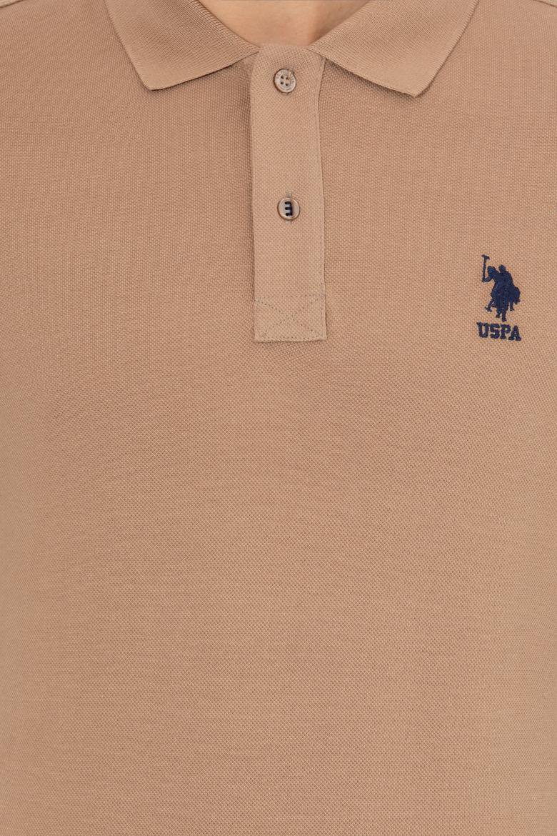 Erkek Camel Basic Tişört - 50249153433