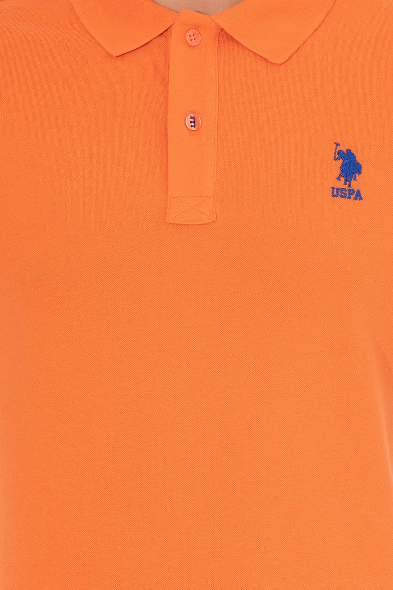 Erkek Turuncu Basic Polo Yaka Tişört - 50250001080