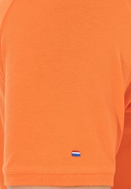 Erkek Turuncu Basic Polo Yaka Tişört - 50250001080