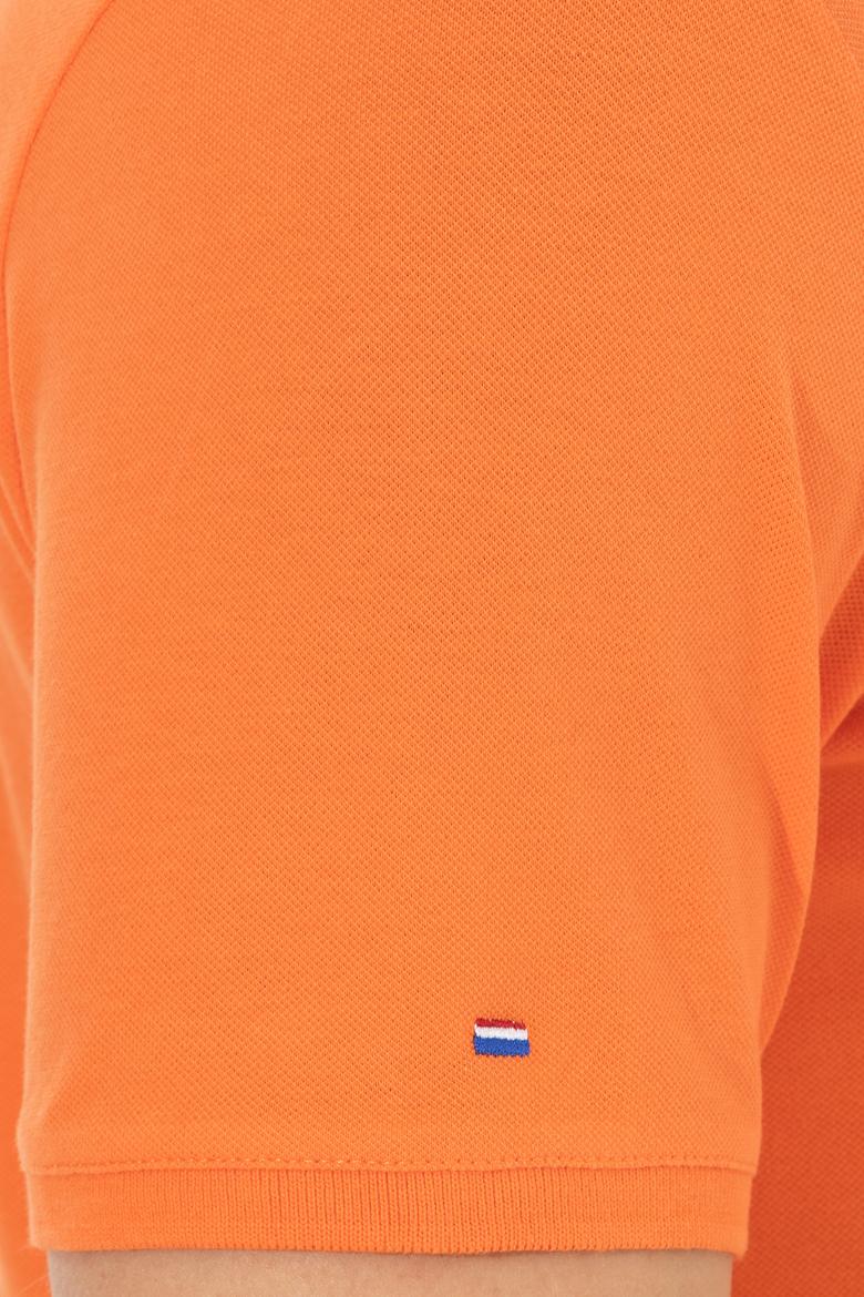 Erkek Turuncu Basic Polo Yaka Tişört - 50250001080